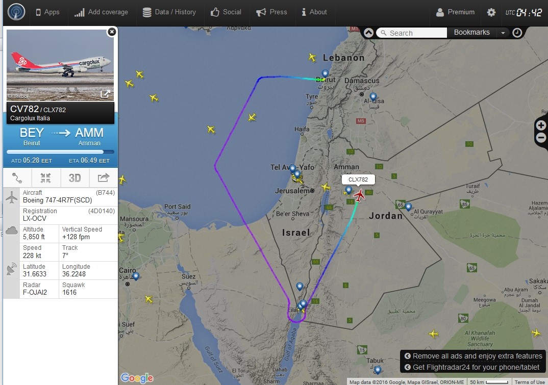 radarvirtuel.com/Flightradar24.com : tous les avions en vol en direct sur une carte - Page 2 Beyrou10