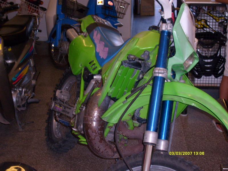 Kawasaki kdx 200cc - VENDIDA S6301813