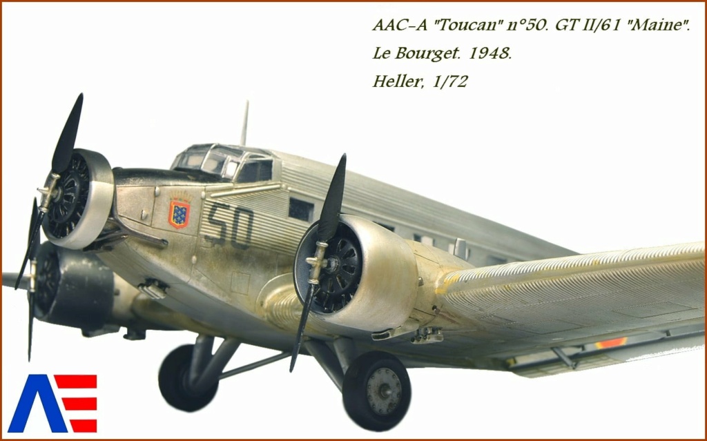 AAC-1 Toucan / Ju52 . Maquette Heller 1/72 (VINTAGE) 27228110
