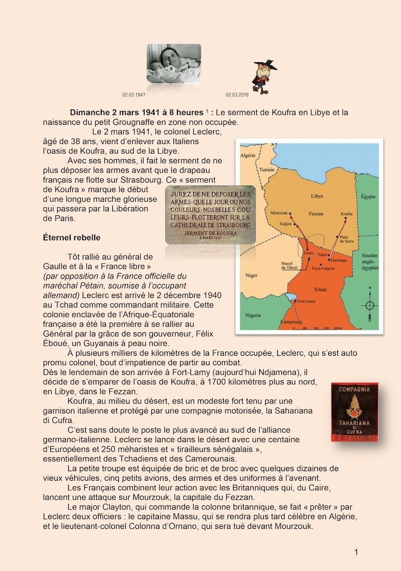 Dimanche 2 mars 1941 à Koufra et en zone non occupée. Le-ser10