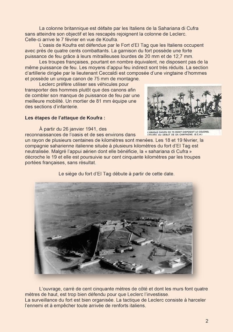 Dimanche 2 mars 1941 à Koufra et en zone non occupée. Le-ser11