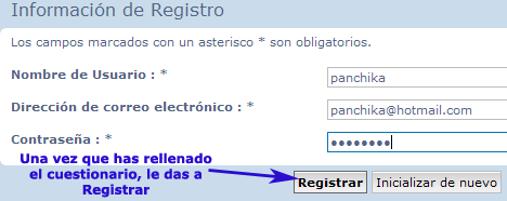 Registrarse PASO a PASO Pa410
