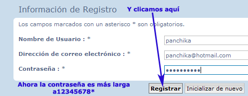 Registrarse PASO a PASO Pa810