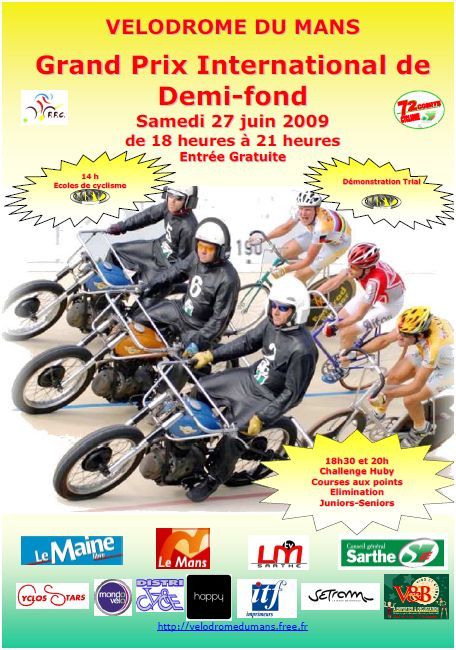 Grand Prix de Demi-Fond Le Mans le samedi 26 juin 2009 Mamns10