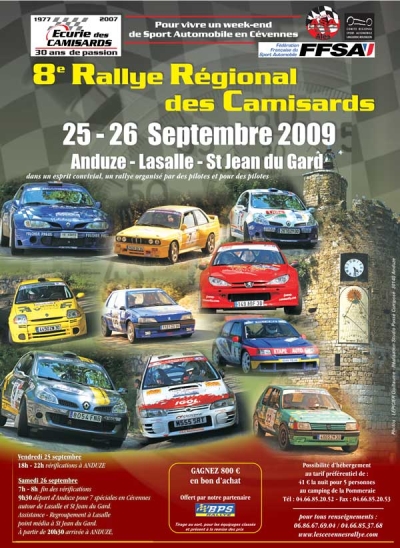 Rallyes des Camisards ASA D'ALES 26-27 septembre 2009 Camisa10