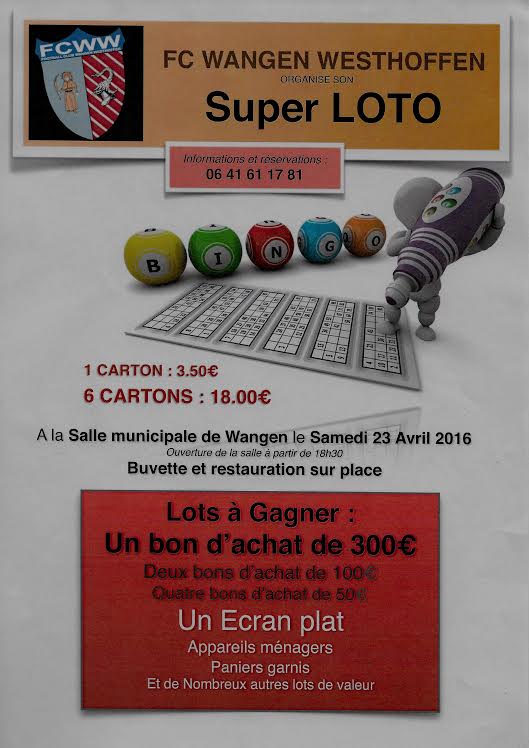 Loto du 23avril 2016 à Wangen  77a74d10