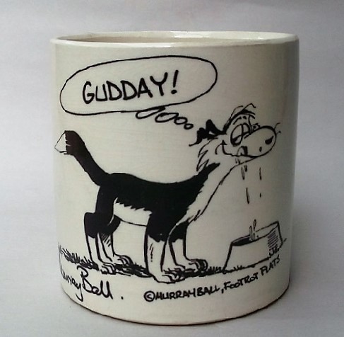 footrot - It looks like Barry Ball made this Footrot Flats mug. Dscf2610