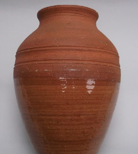 My first Steenstra Brick & Pipe clay vase Dscf2727