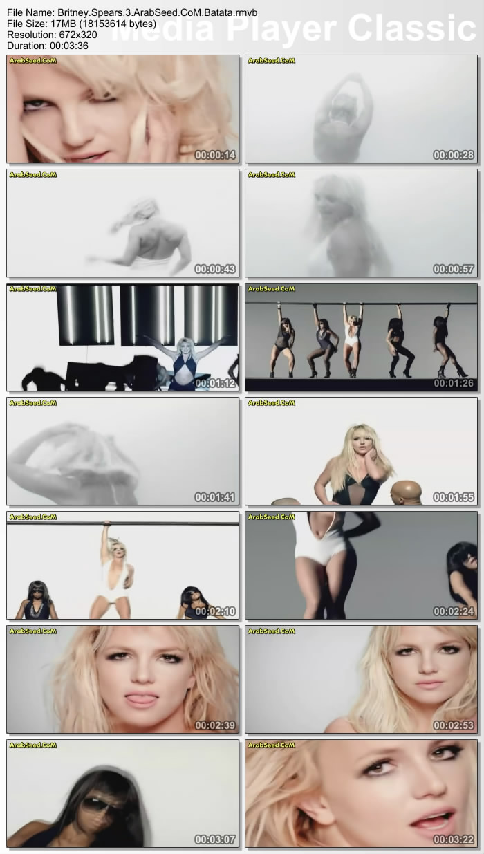 حصريا كليب Britney.Spears.1.2.3.2009 مضغوط RMVB تحميل مباشر Thumbs24