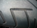 Craquelures inquiétantes dans les scupltures de mon pneu BT45 arrière ® Img_5913