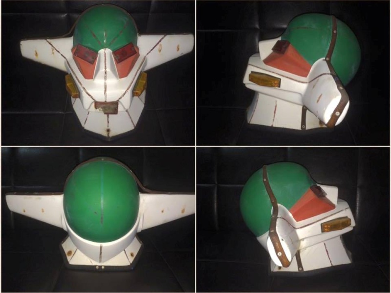 Mazinga Z e Jeeg Robot D'Acciao teste di giostre anni 70 80 molto rare 12733310