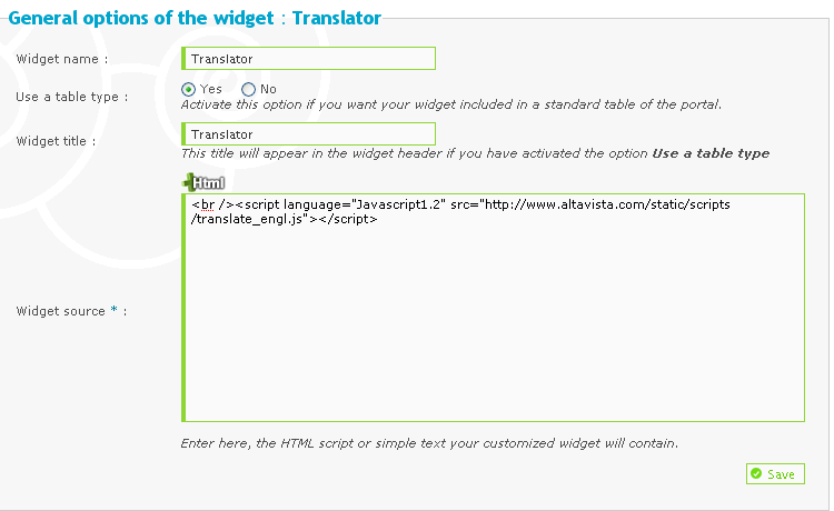 Translator on your forum Transl10