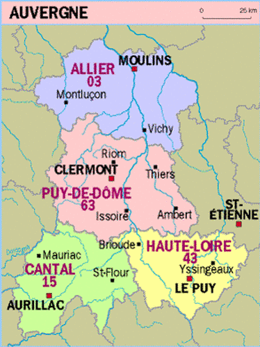 Région: Auvergne - Départements: 03-15-43-63 Auverg10