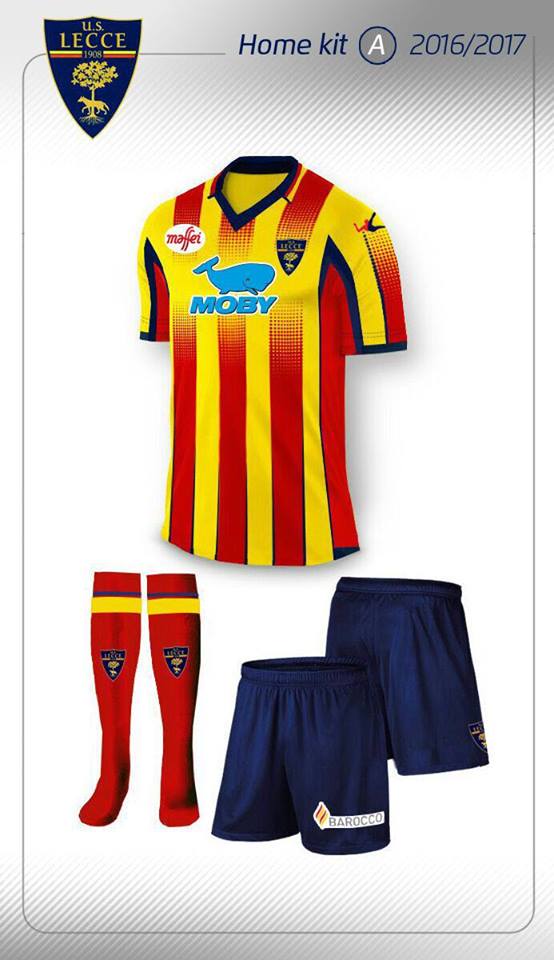 NUOVE MAGLIE LECCE STAGIONE 2016/2017 A10