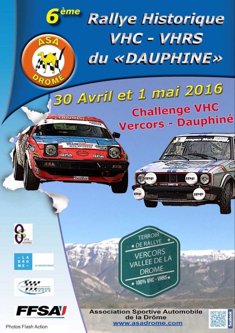 [26] 30/04 et 01/05 2016] 6ème Rallye Historique du Dauphiné Image11
