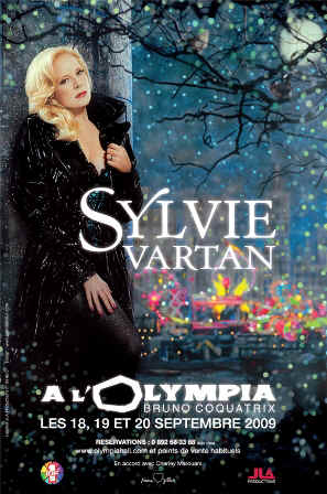 SYLVIE VARTAN  chante le blues Affich11