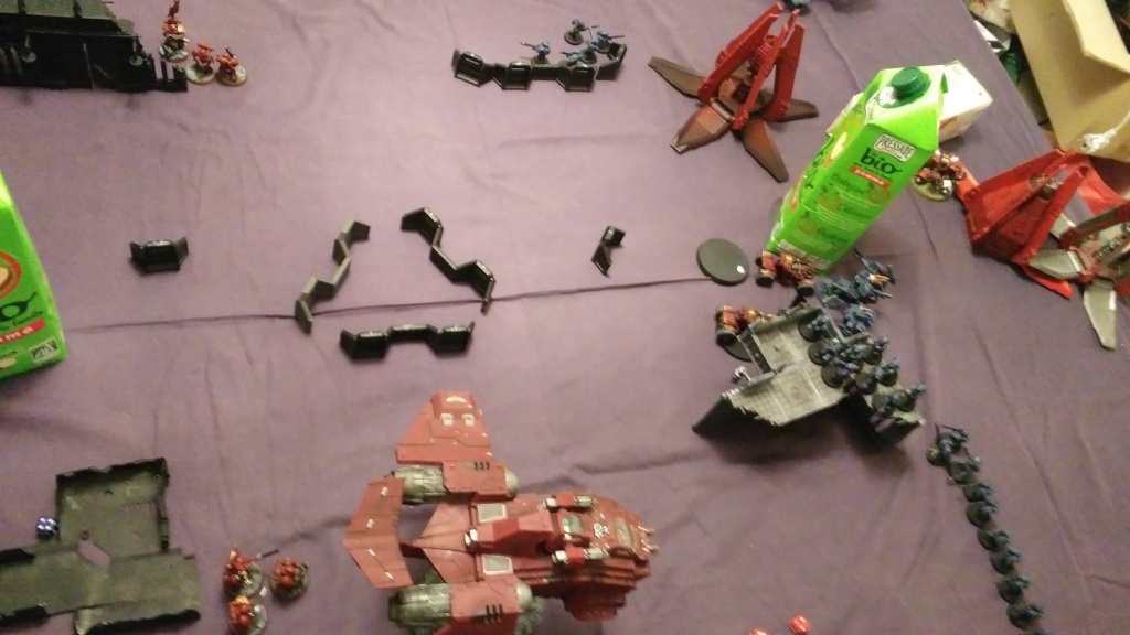 Blood Angels vs Tau - 1000 points en partie tuto T310