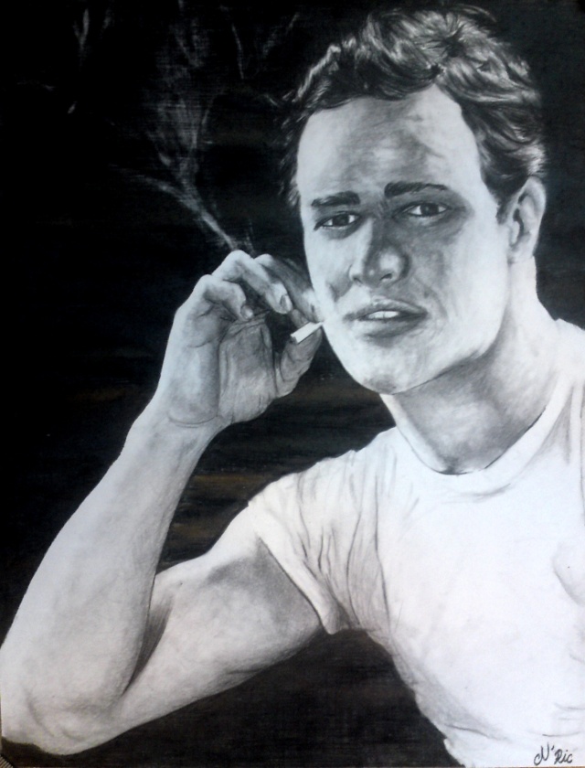 Marlon Brando [graphite] 1810