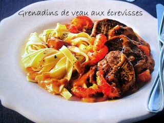 Grenadins de veau aux écrevisses + photo Img_1327