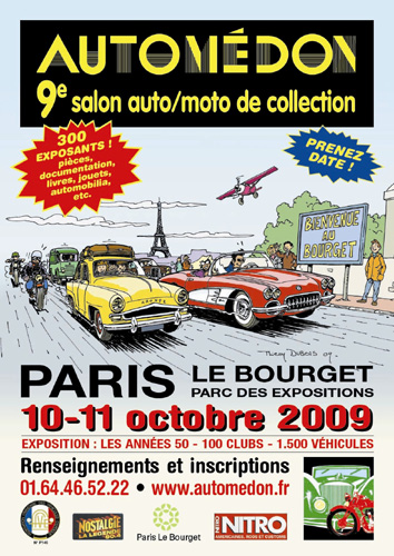 SALOM US MOTOR  SHOW PARIS LE BOURGET 10/11 OCTOBRE 09 Affich10