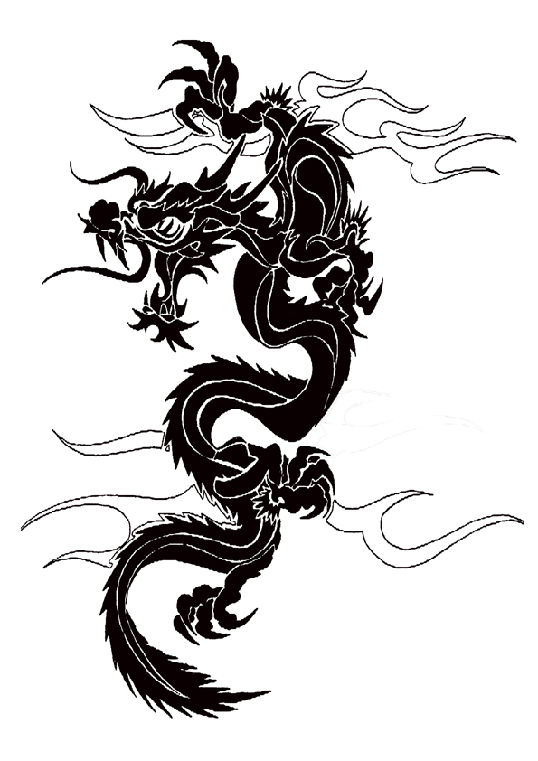 [Marker + Crayon] Dragon Pecheur Dragon11