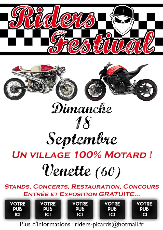 [#1] RIDERS FESTIVAL 2016 by Riders Picards (VENETTE 60)  Affich10