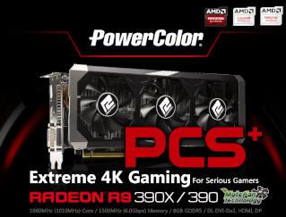 (Facebook) - PowerColor Radeon™ PCS+ R9 390X 8GB  Pcs11