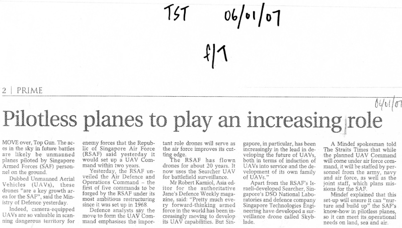 Pilotless Planes To Play An Increasing Role 20070110