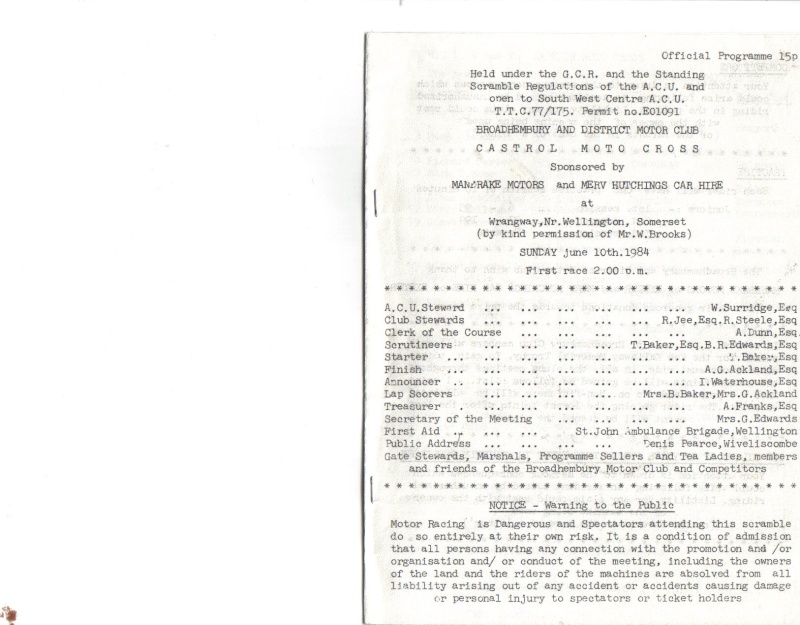 Wrangway 1984-Results Warning! Wrang10
