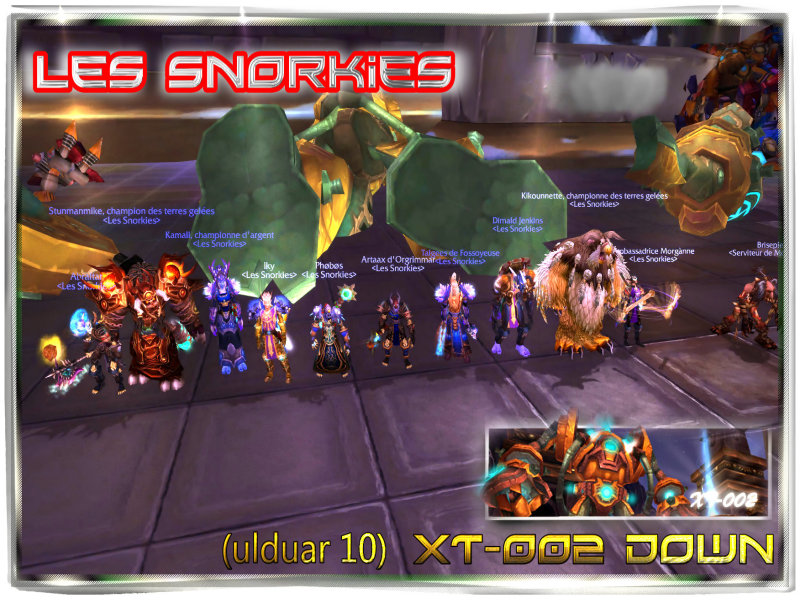 Les Snorkies-Guilde HL PVE WOW - Portail Xt-00210