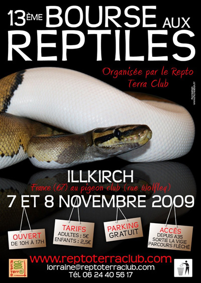 13eme Bourse aux Reptiles d'Illkirch 7 et 8 novembre Flerbo10