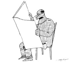 الكاريكاتيرست العراقي عبد الرحيم ياسر P08_2010