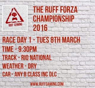 The Ruff Forza Championship 2016 - Race Day 1 Fc_20114