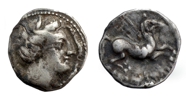 Dracma de Emporiton (218-212 a.C.) Yj10