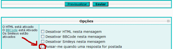 Configurações do seu Perfil Animat26