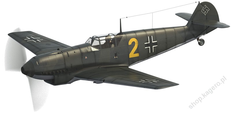 Bf 109 D "Gelbe 1" I./3./JG 21 - Septembre 1939 - Version 1 Gelbe_10