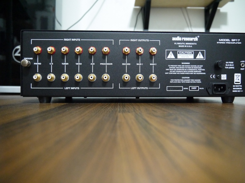 Audio Research SP17 Tube PreAmp (Sold) P1020215