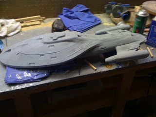 32" Starship model Img_0117