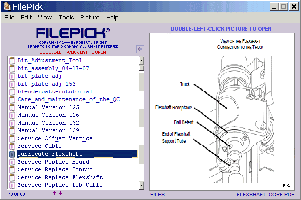 What is FilePick©? Kr0210