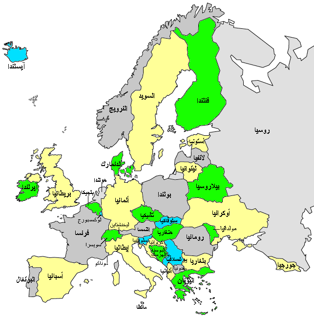 اهم الخرائط Europe10
