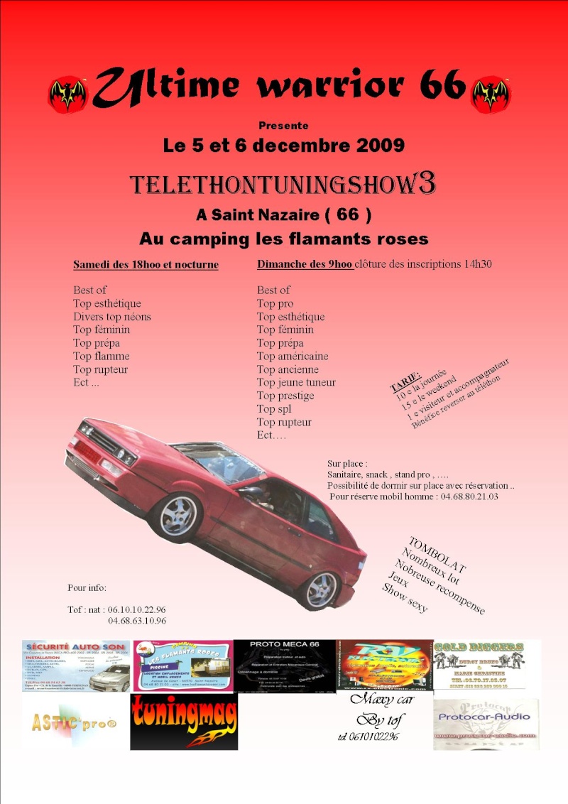 [5/6 décembre 2009]Telethon Tuning Show 3 ime edition par les Ultimes Warrior 66 Tts3_010