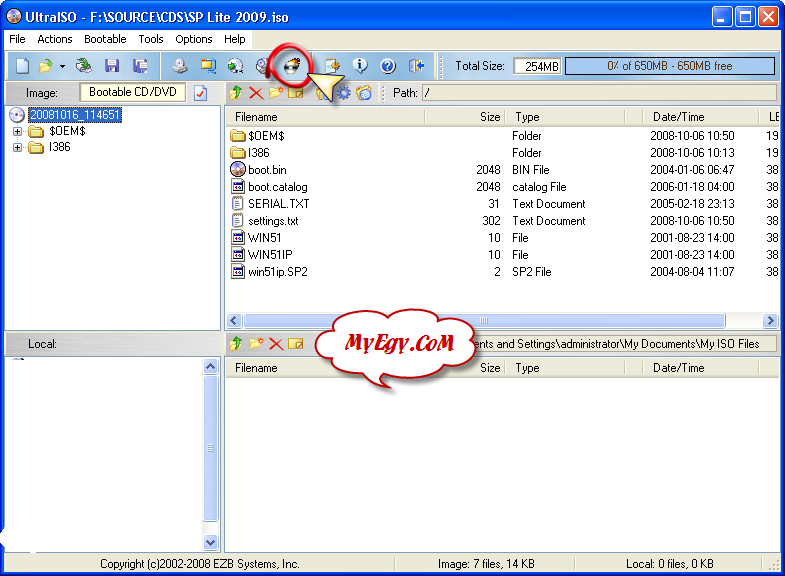 جديد أخف نسخة ويندوز إكس بي  Windows XP Lite 2009بمساحة 260 ميجا فقط. 210