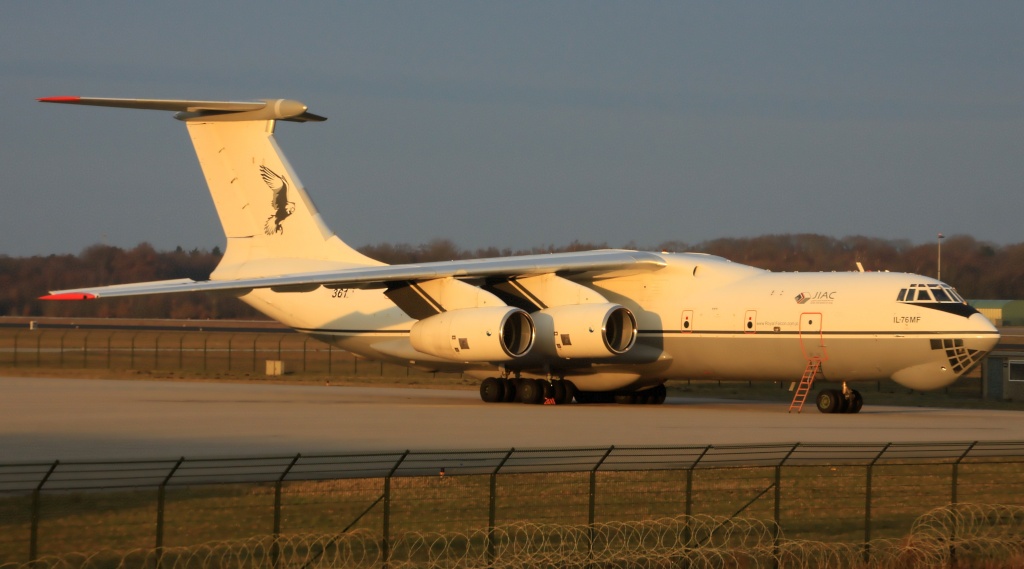 IL-76 MF JORDANIAN AIRFORCE arrival at Eindhoven [VIDEO] Jiac_i12