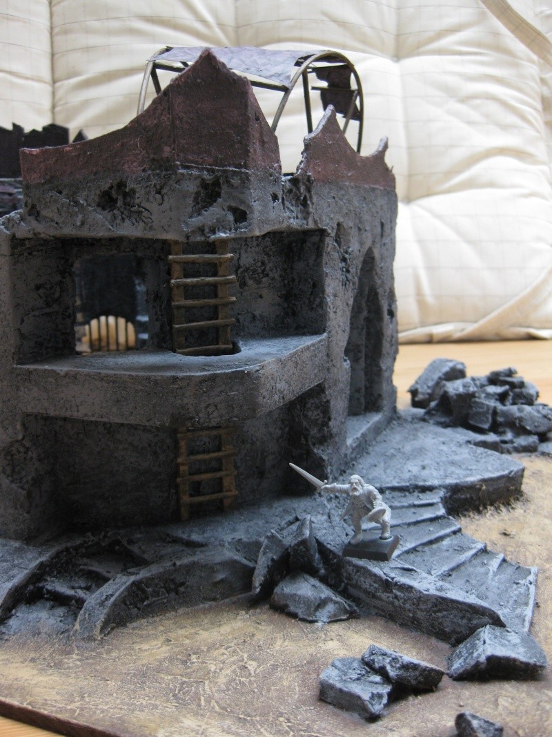 My first serious scenery making adventures: The Arena Img_3924