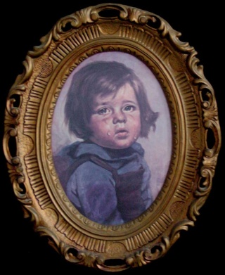 Cursed Crying Boy Paintings