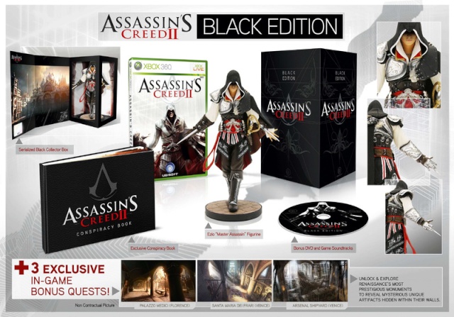 Deux éditions collectors pour Assassin's Creed II Blacke10