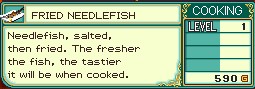 Rune Factory 2 : Les Recettes Cuisine Fried_16