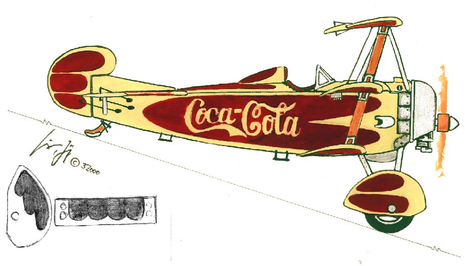 Fokker DR.I im Coca-Cola-Look - Revell, 1:28 1-28_c12