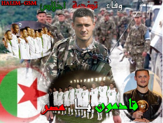 صور العلم الجزائري'عشية مقابلة التأهل' 21622010