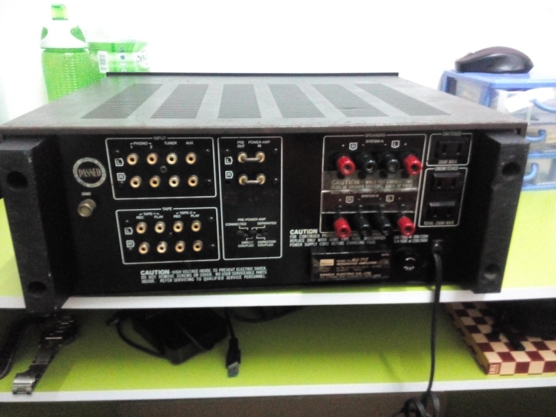 Sansui AU 717 Integrated Amplifier ( SOLD ) Img_2011